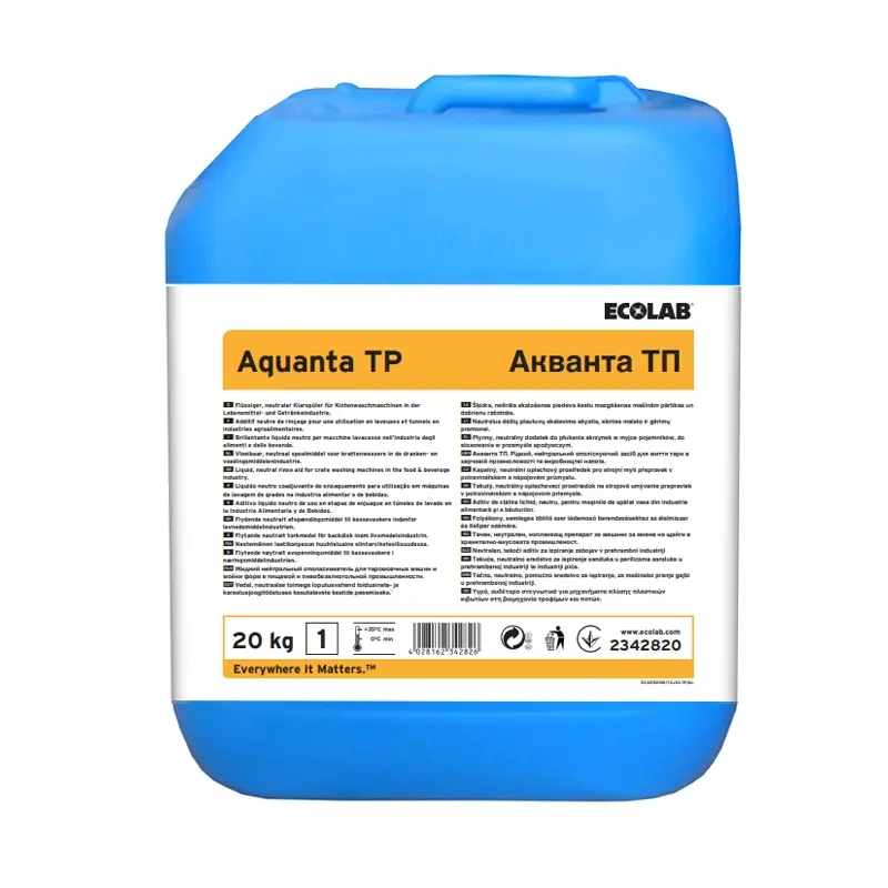 Ecolab Aquanta TP neutraal naglansmiddel vaatwasser 20 kg